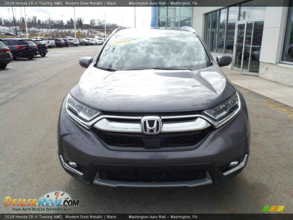 2018 Honda CR-V Touring AWD Modern Steel Metallic / Black Photo #5