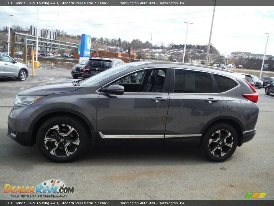 2018 Honda CR-V Touring AWD Modern Steel Metallic / Black Photo #7