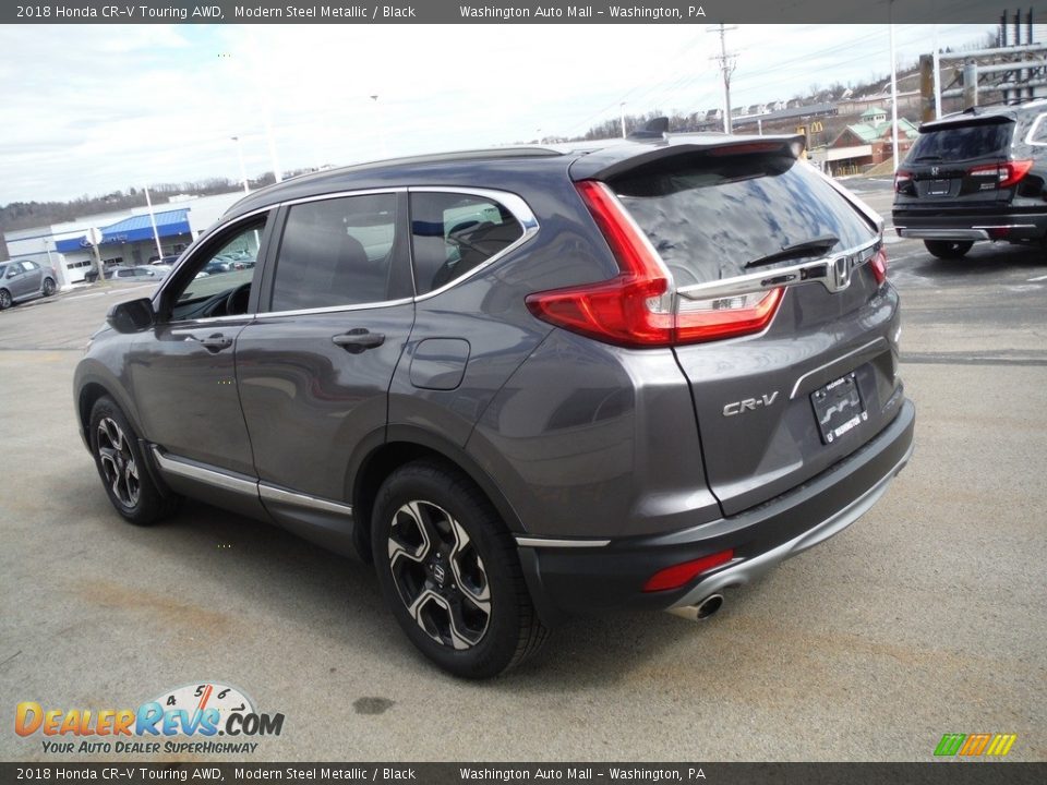 2018 Honda CR-V Touring AWD Modern Steel Metallic / Black Photo #9