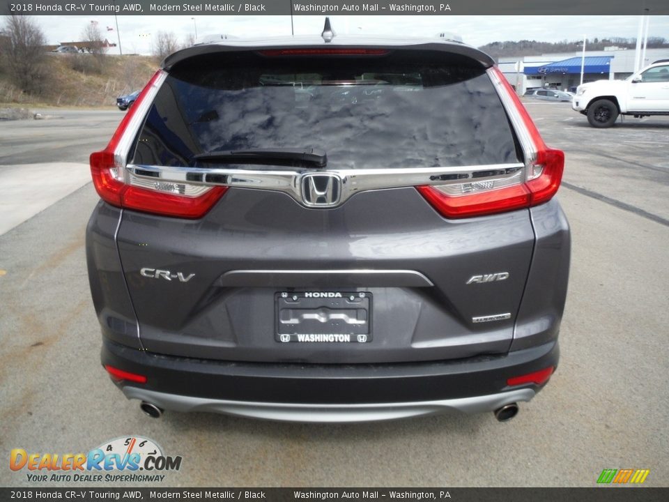 2018 Honda CR-V Touring AWD Modern Steel Metallic / Black Photo #10