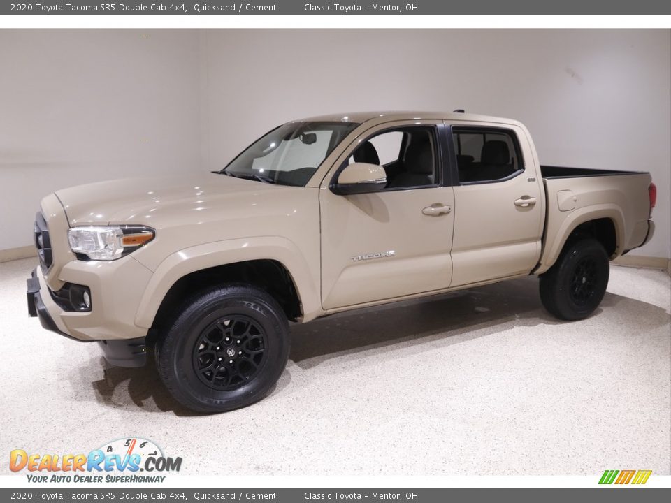 2020 Toyota Tacoma SR5 Double Cab 4x4 Quicksand / Cement Photo #3