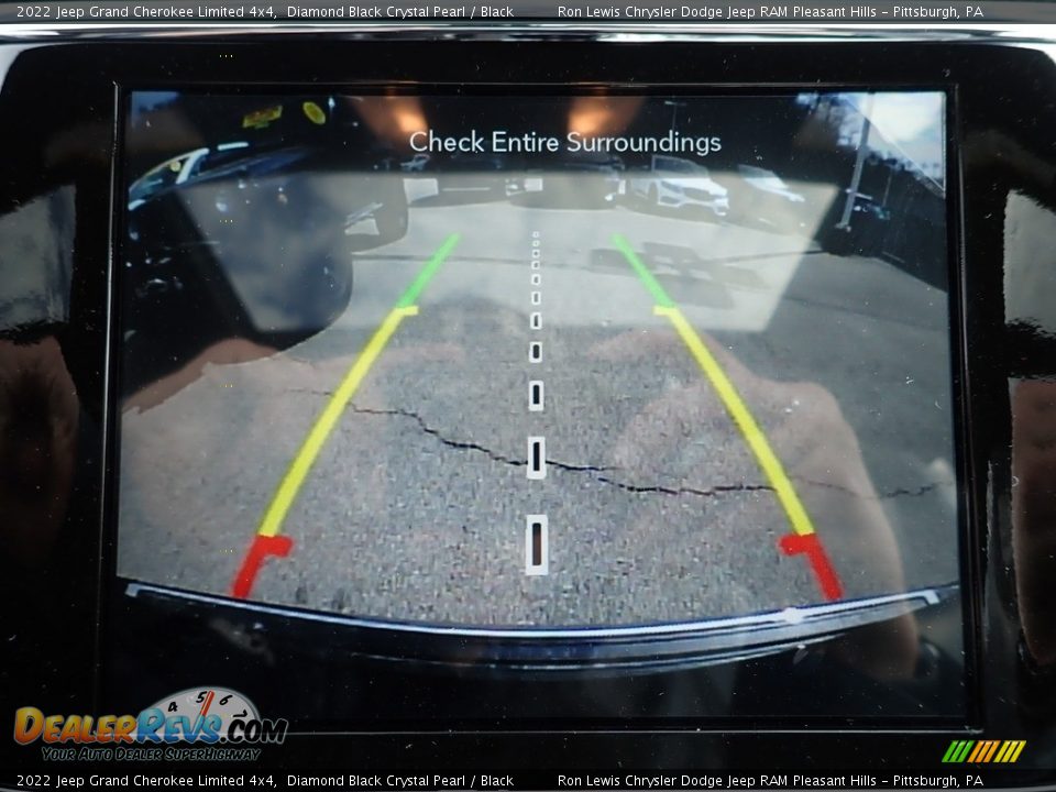 2022 Jeep Grand Cherokee Limited 4x4 Diamond Black Crystal Pearl / Black Photo #19