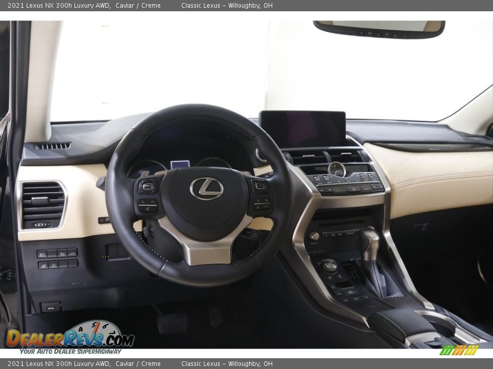 Dashboard of 2021 Lexus NX 300h Luxury AWD Photo #6