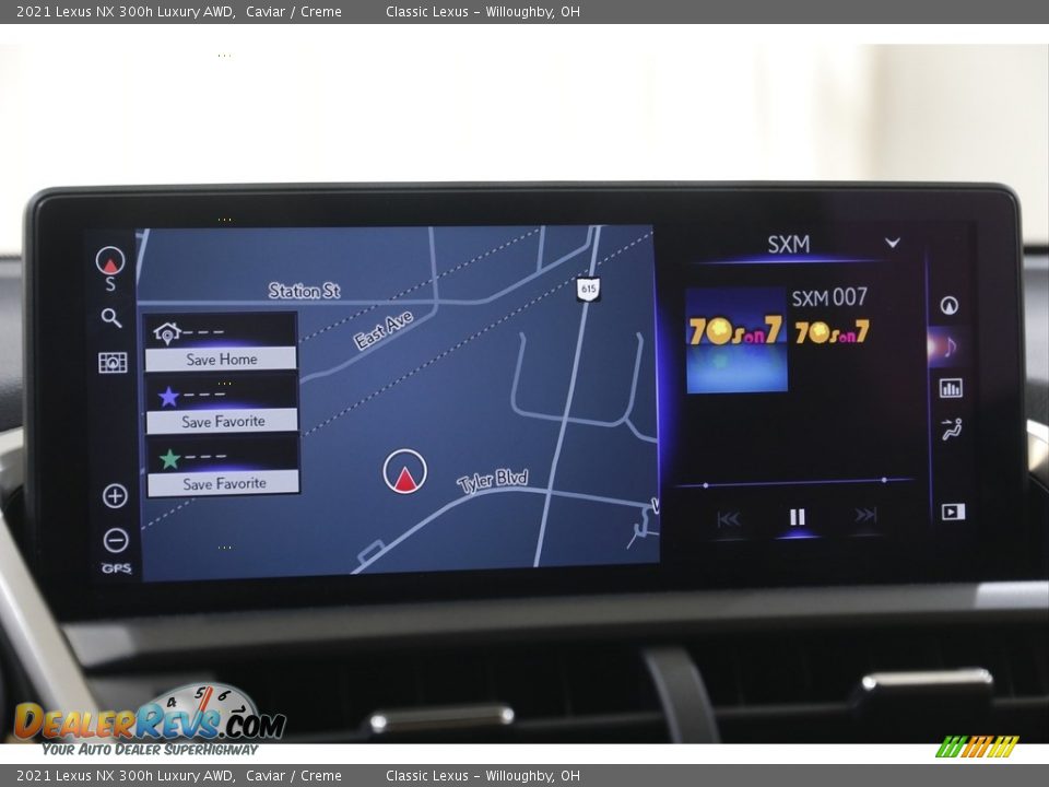 Navigation of 2021 Lexus NX 300h Luxury AWD Photo #11