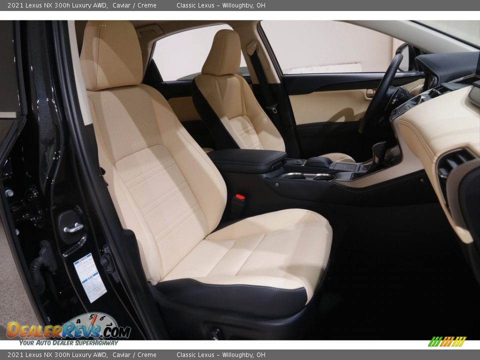 Front Seat of 2021 Lexus NX 300h Luxury AWD Photo #17