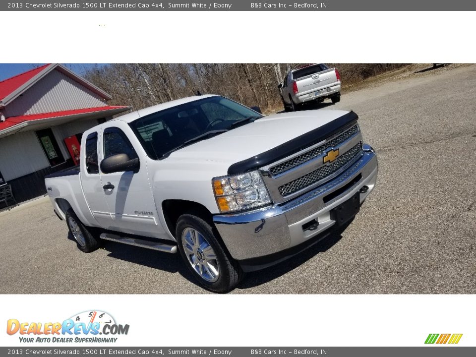 2013 Chevrolet Silverado 1500 LT Extended Cab 4x4 Summit White / Ebony Photo #3