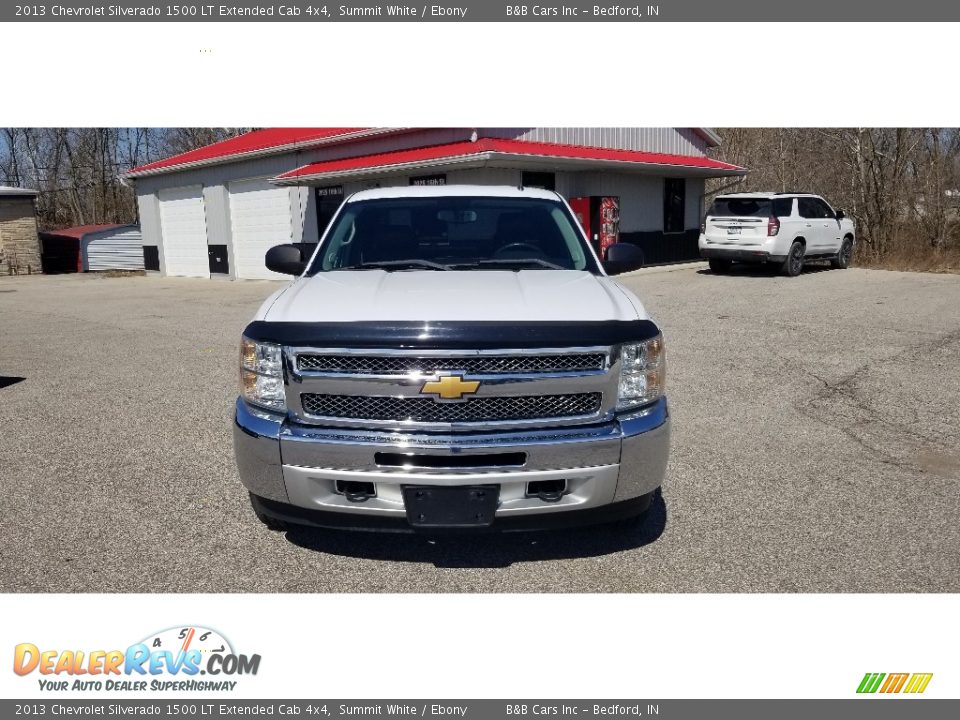 2013 Chevrolet Silverado 1500 LT Extended Cab 4x4 Summit White / Ebony Photo #4