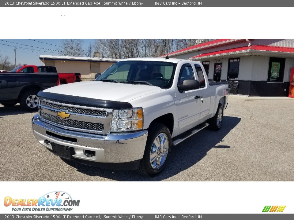 2013 Chevrolet Silverado 1500 LT Extended Cab 4x4 Summit White / Ebony Photo #5