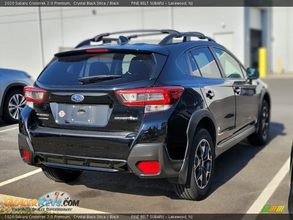 2020 Subaru Crosstrek 2.0 Premium Crystal Black Silica / Black Photo #3