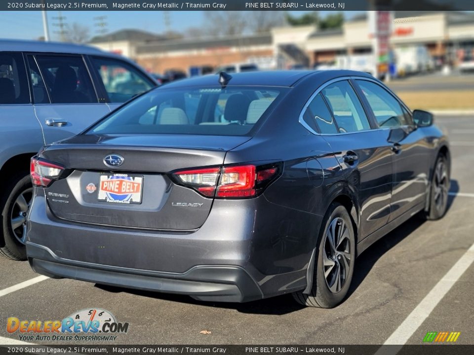 2020 Subaru Legacy 2.5i Premium Magnetite Gray Metallic / Titanium Gray Photo #4