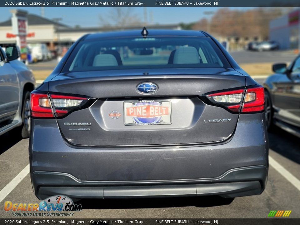 2020 Subaru Legacy 2.5i Premium Magnetite Gray Metallic / Titanium Gray Photo #5