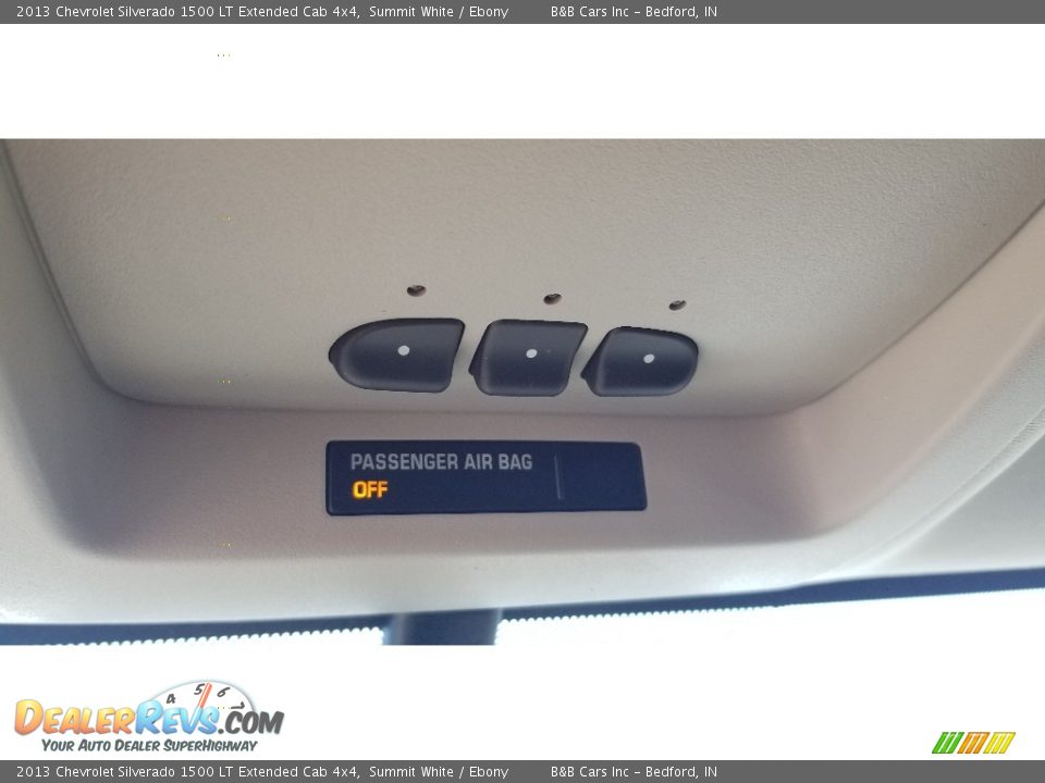 2013 Chevrolet Silverado 1500 LT Extended Cab 4x4 Summit White / Ebony Photo #19