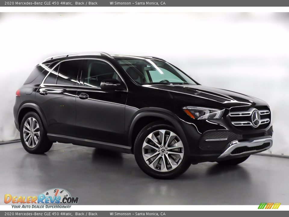 2020 Mercedes-Benz GLE 450 4Matic Black / Black Photo #2