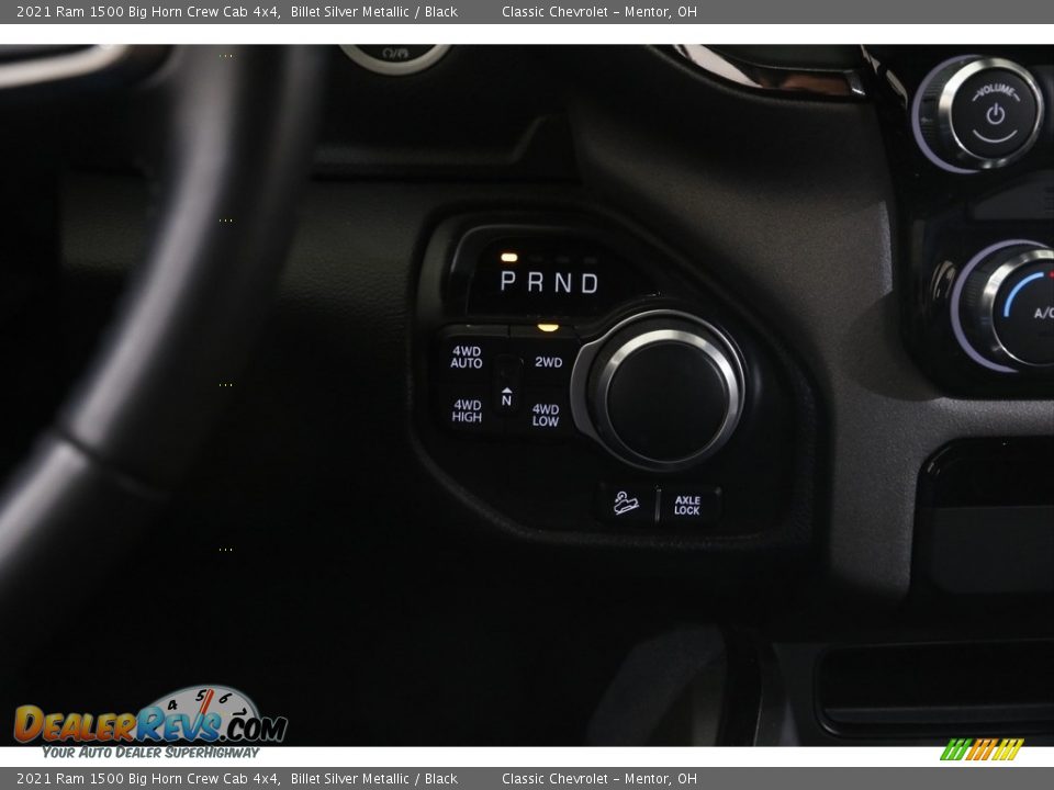 2021 Ram 1500 Big Horn Crew Cab 4x4 Billet Silver Metallic / Black Photo #15
