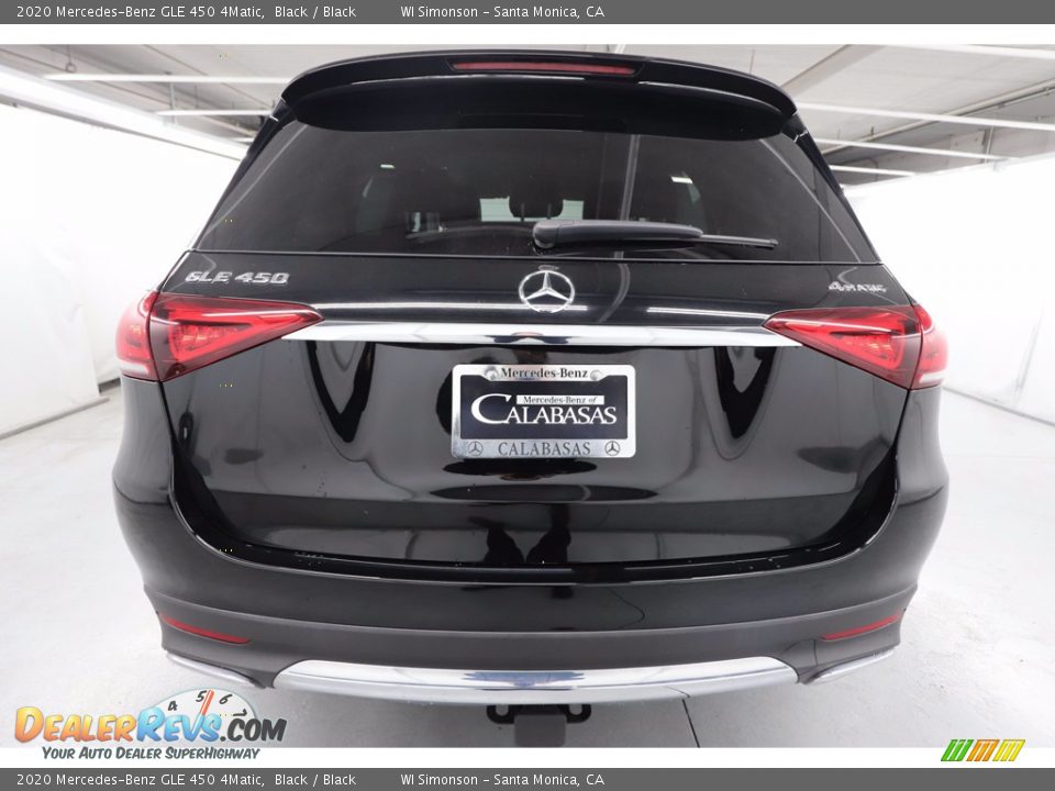 2020 Mercedes-Benz GLE 450 4Matic Black / Black Photo #7