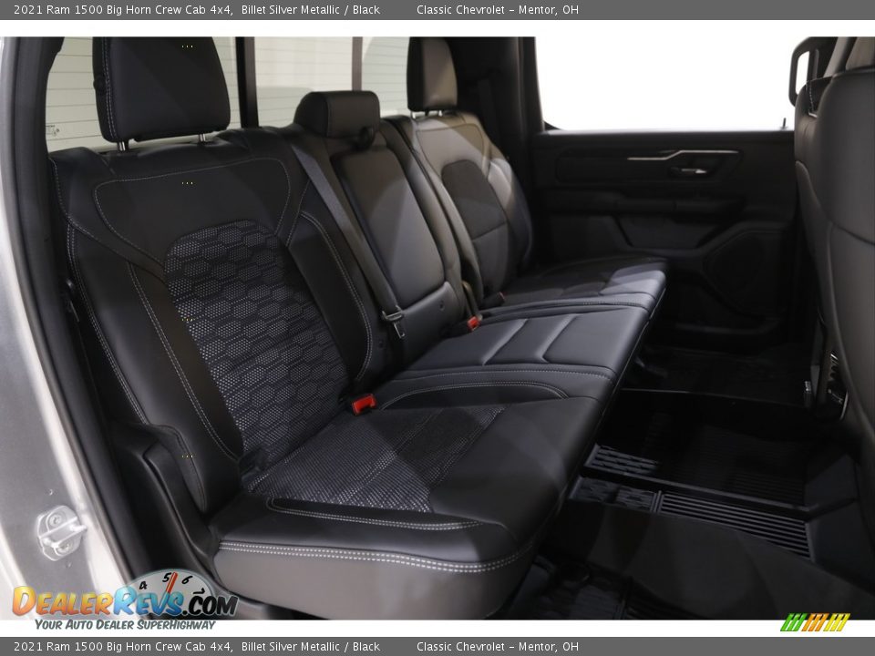 2021 Ram 1500 Big Horn Crew Cab 4x4 Billet Silver Metallic / Black Photo #19