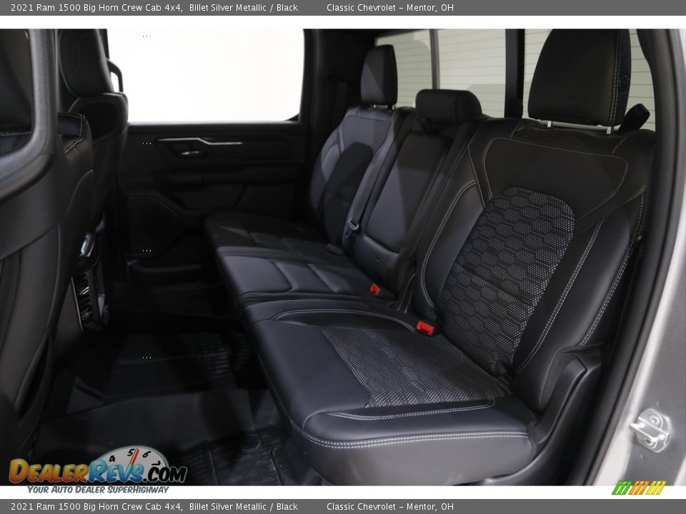 2021 Ram 1500 Big Horn Crew Cab 4x4 Billet Silver Metallic / Black Photo #20