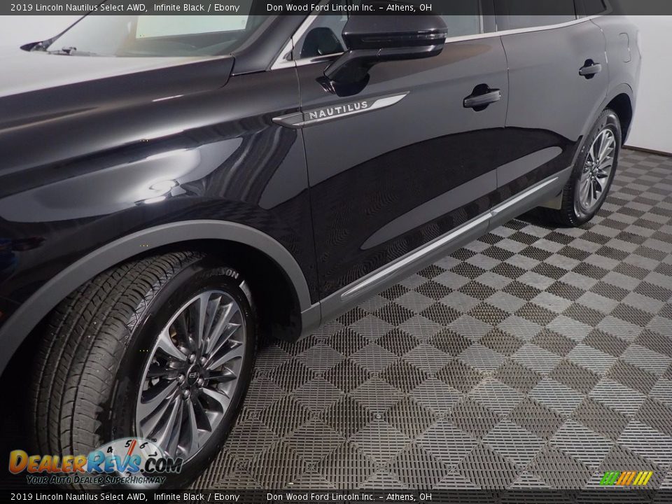 2019 Lincoln Nautilus Select AWD Infinite Black / Ebony Photo #12