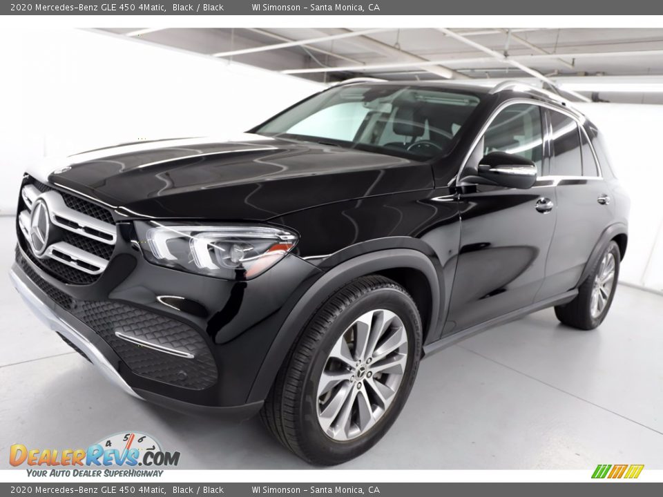 2020 Mercedes-Benz GLE 450 4Matic Black / Black Photo #14