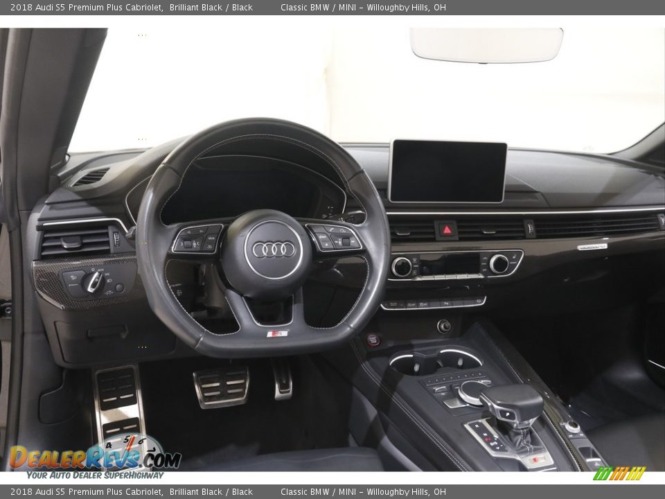 Dashboard of 2018 Audi S5 Premium Plus Cabriolet Photo #7