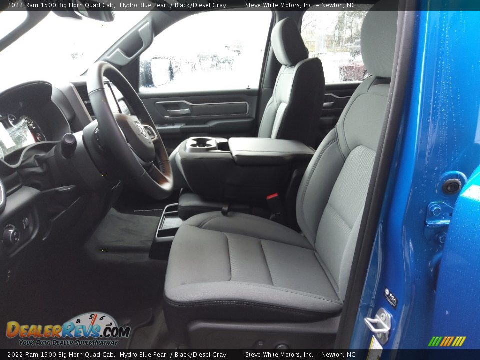 Front Seat of 2022 Ram 1500 Big Horn Quad Cab Photo #11