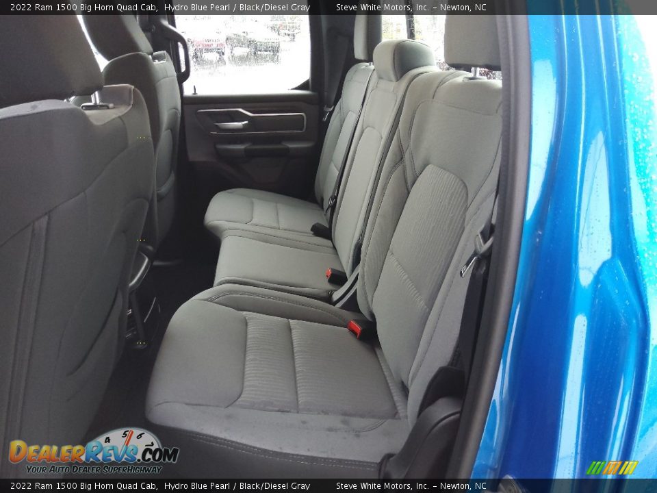 Rear Seat of 2022 Ram 1500 Big Horn Quad Cab Photo #15