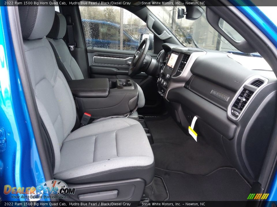 Front Seat of 2022 Ram 1500 Big Horn Quad Cab Photo #17