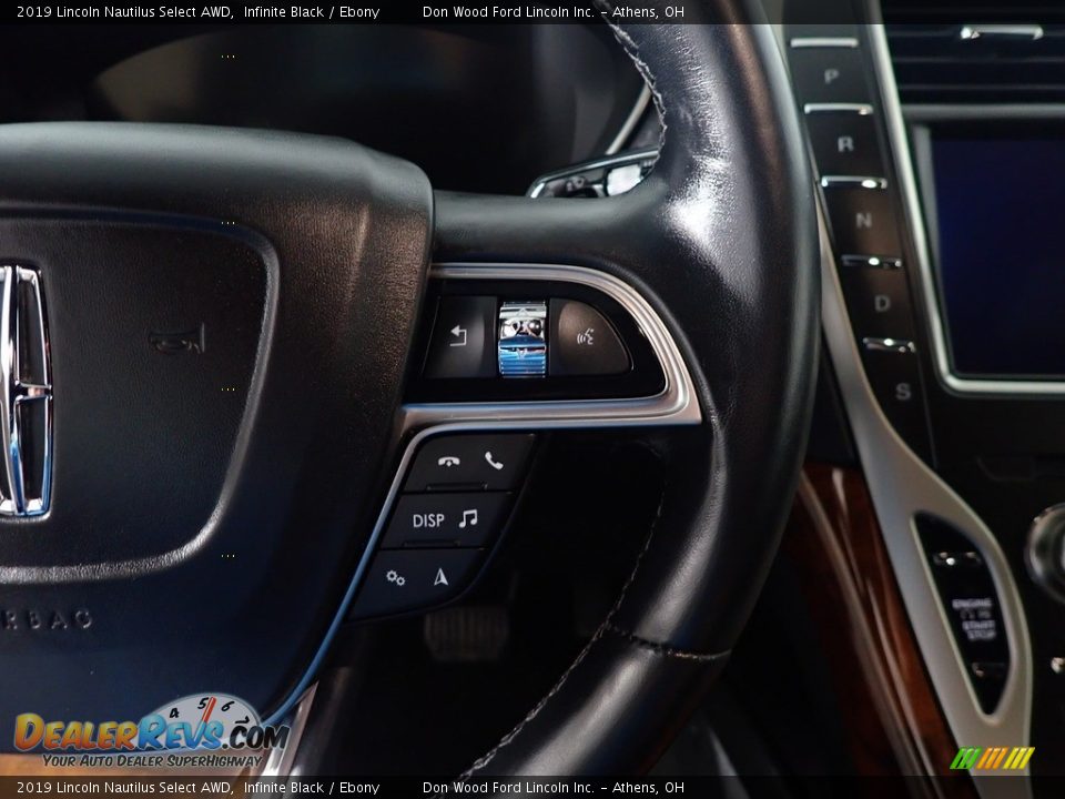 2019 Lincoln Nautilus Select AWD Steering Wheel Photo #34