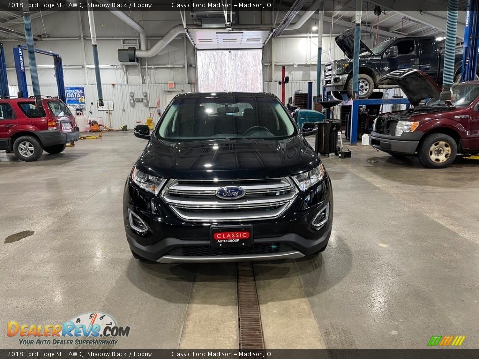 2018 Ford Edge SEL AWD Shadow Black / Ebony Photo #2
