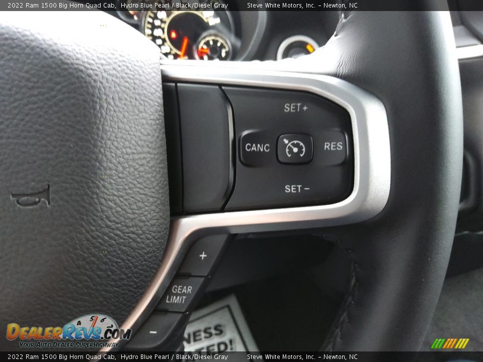 2022 Ram 1500 Big Horn Quad Cab Steering Wheel Photo #20