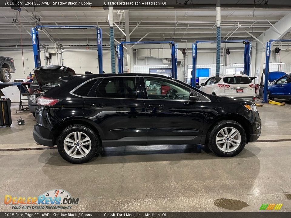 2018 Ford Edge SEL AWD Shadow Black / Ebony Photo #4