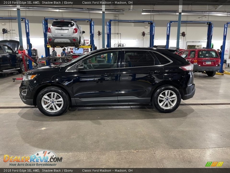 2018 Ford Edge SEL AWD Shadow Black / Ebony Photo #8