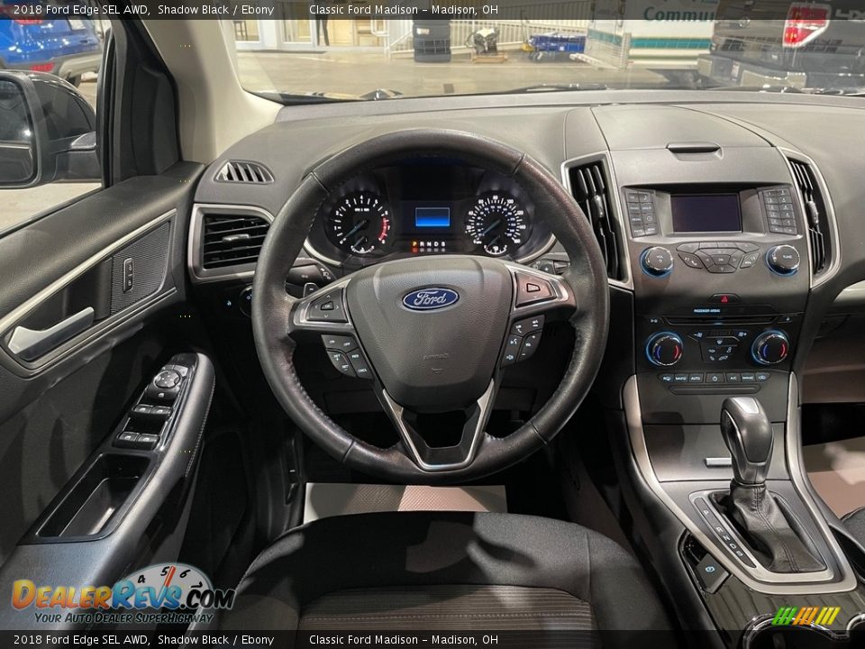 2018 Ford Edge SEL AWD Shadow Black / Ebony Photo #9