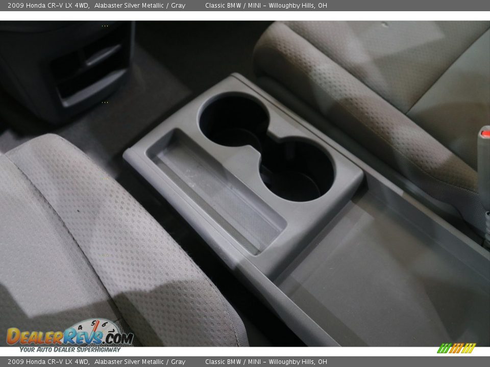 2009 Honda CR-V LX 4WD Alabaster Silver Metallic / Gray Photo #11