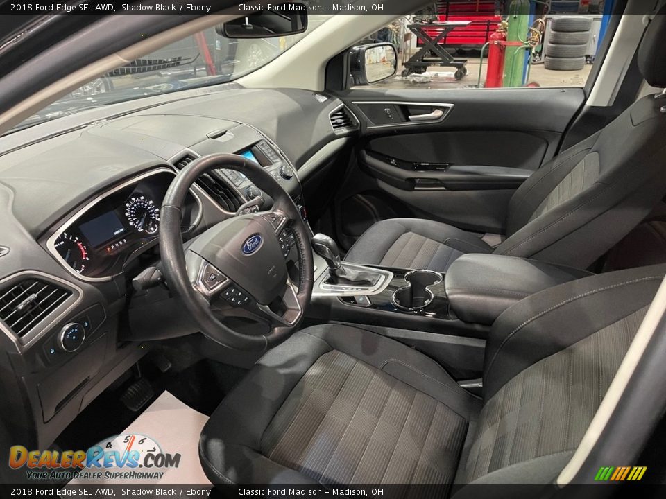 2018 Ford Edge SEL AWD Shadow Black / Ebony Photo #11