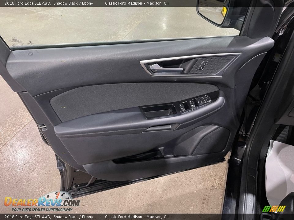 2018 Ford Edge SEL AWD Shadow Black / Ebony Photo #12