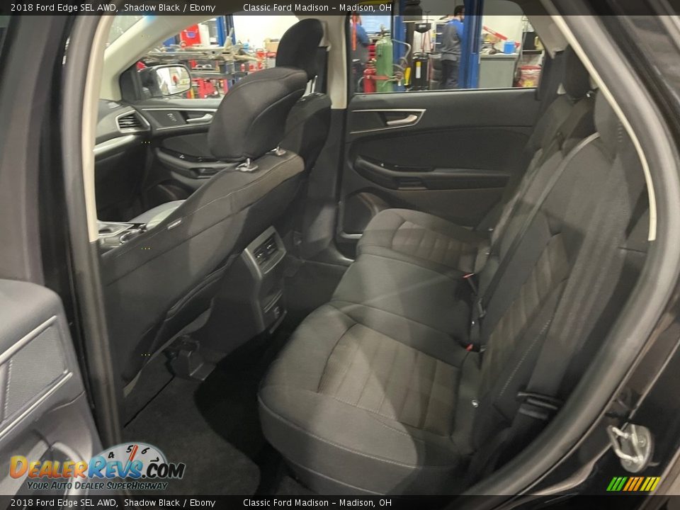 2018 Ford Edge SEL AWD Shadow Black / Ebony Photo #13