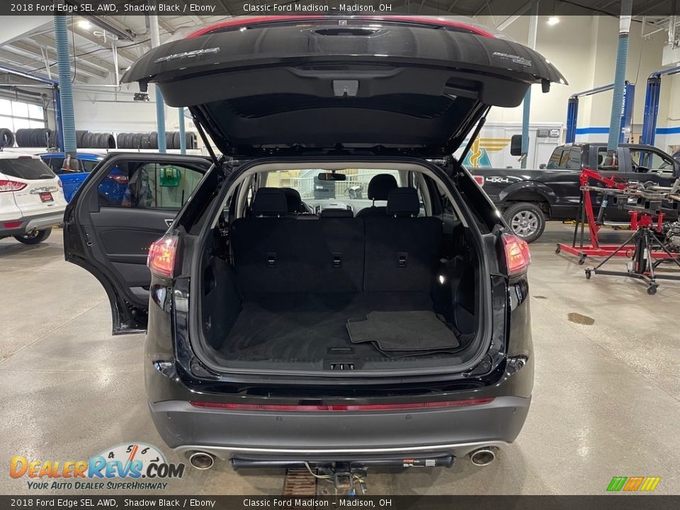 2018 Ford Edge SEL AWD Shadow Black / Ebony Photo #14
