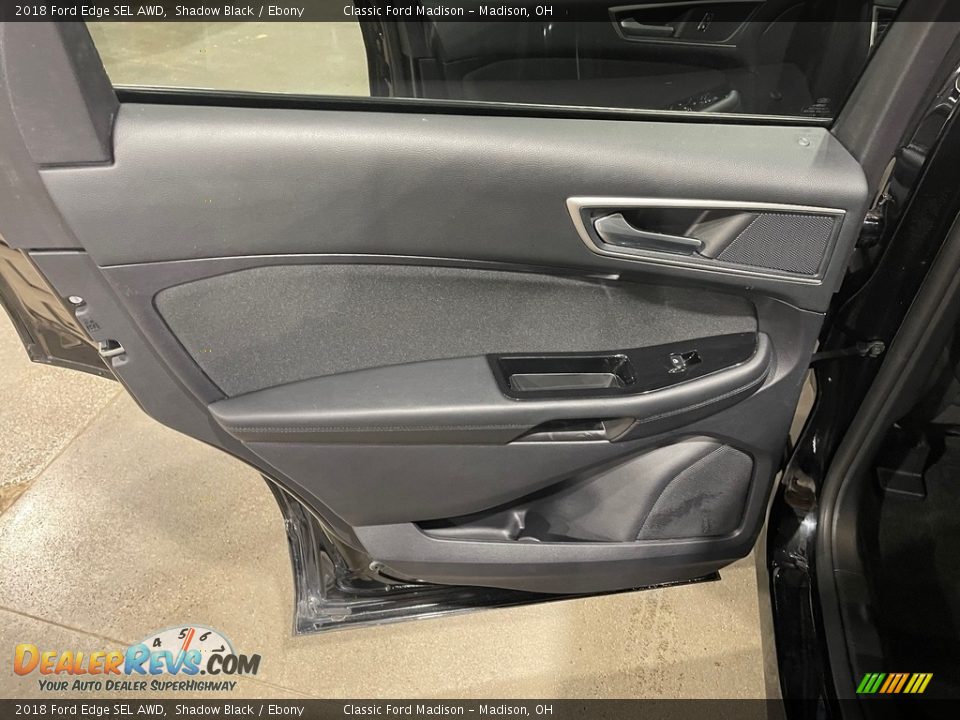 2018 Ford Edge SEL AWD Shadow Black / Ebony Photo #16