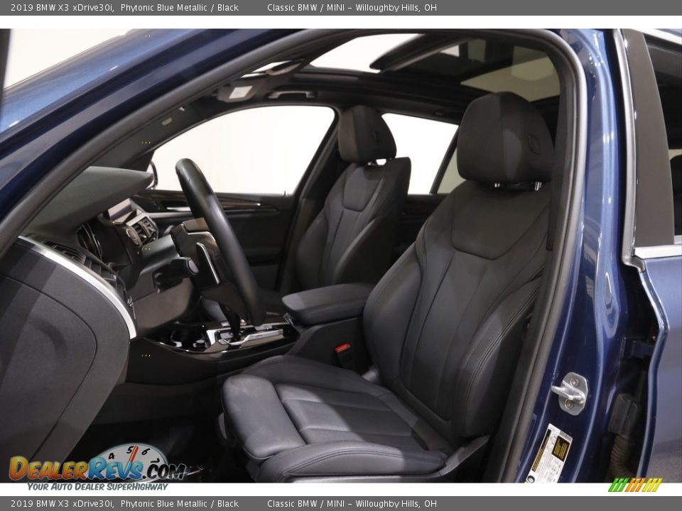 2019 BMW X3 xDrive30i Phytonic Blue Metallic / Black Photo #5