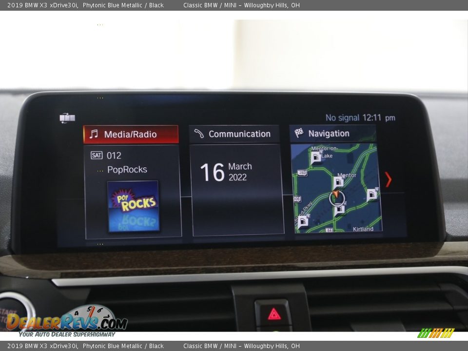 2019 BMW X3 xDrive30i Phytonic Blue Metallic / Black Photo #10