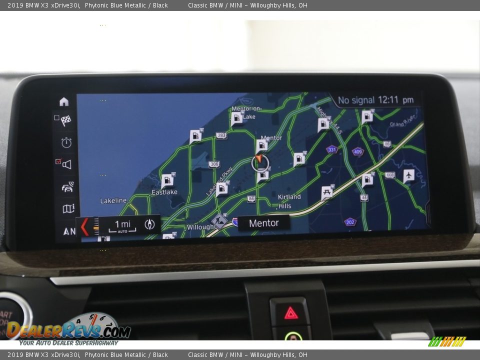 2019 BMW X3 xDrive30i Phytonic Blue Metallic / Black Photo #12