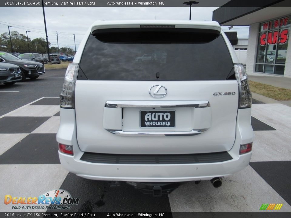 2016 Lexus GX 460 Premium Starfire Pearl / Ecru Photo #4