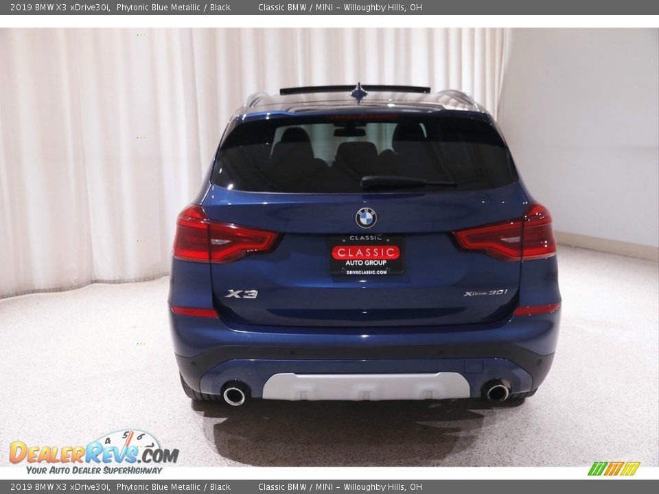 2019 BMW X3 xDrive30i Phytonic Blue Metallic / Black Photo #21