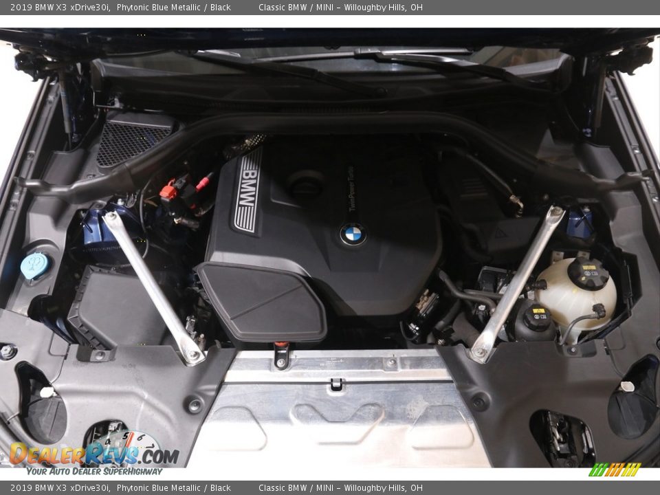2019 BMW X3 xDrive30i Phytonic Blue Metallic / Black Photo #22