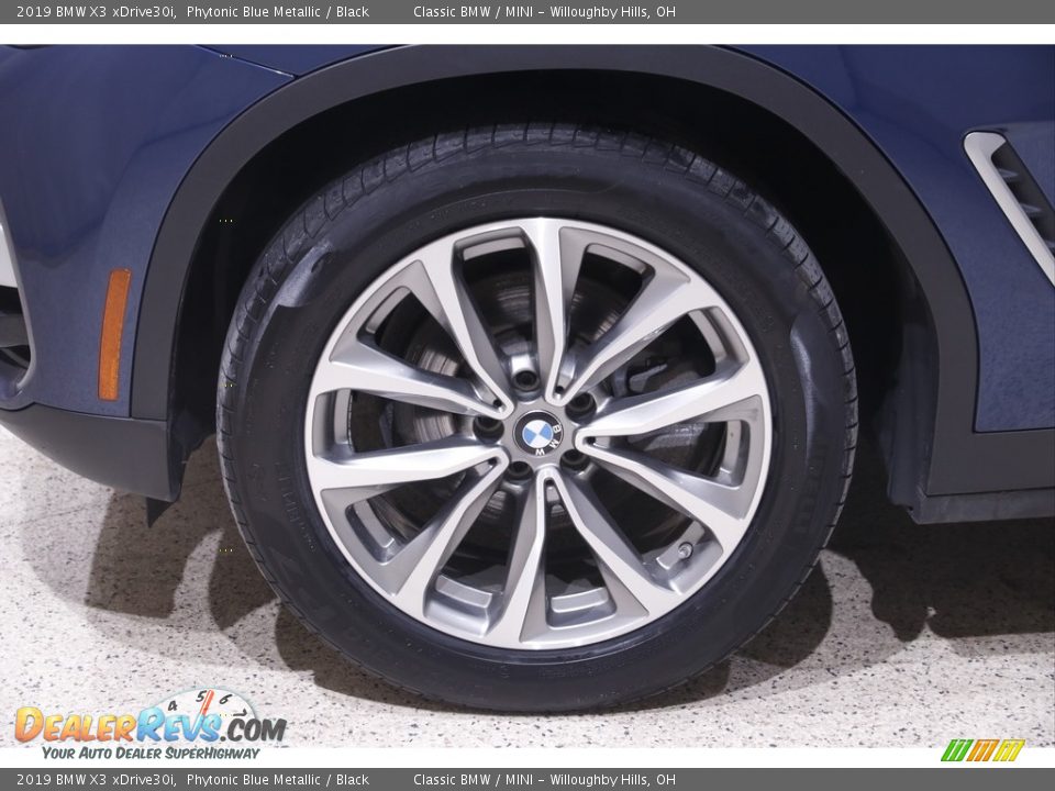 2019 BMW X3 xDrive30i Phytonic Blue Metallic / Black Photo #23