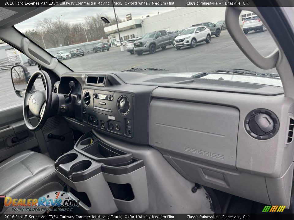 Dashboard of 2016 Ford E-Series Van E350 Cutaway Commercial Moving Truck Photo #14