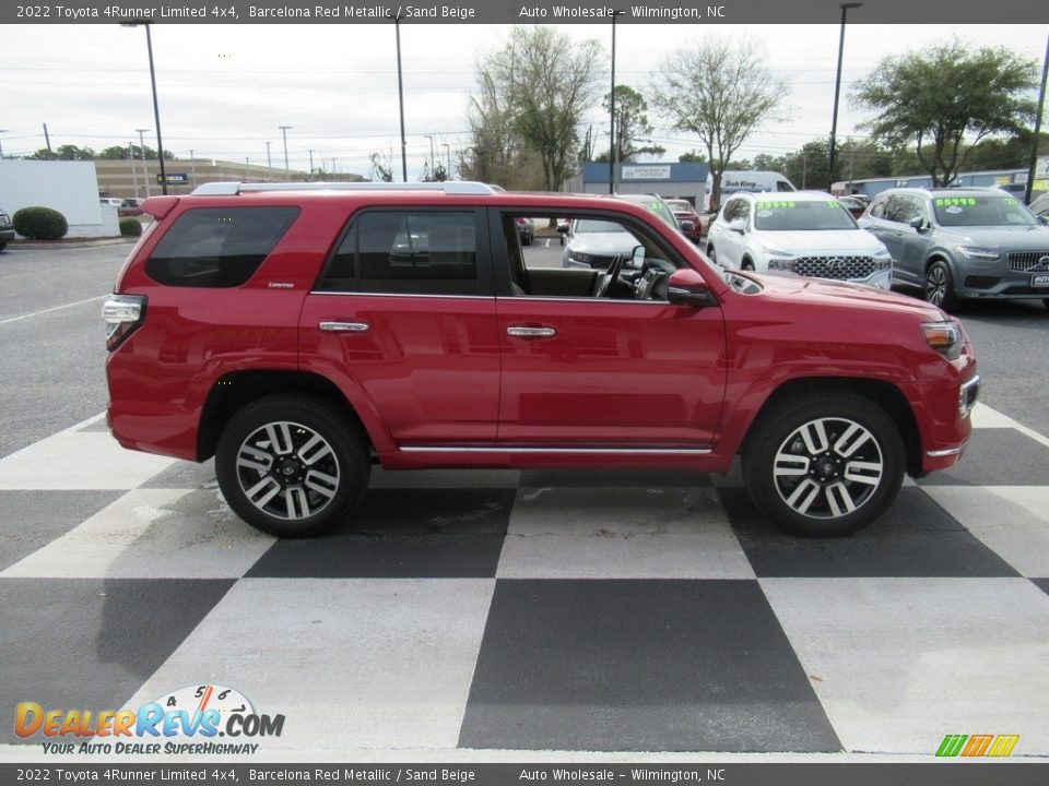 Barcelona Red Metallic 2022 Toyota 4Runner Limited 4x4 Photo #3