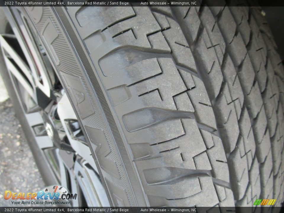 2022 Toyota 4Runner Limited 4x4 Barcelona Red Metallic / Sand Beige Photo #8