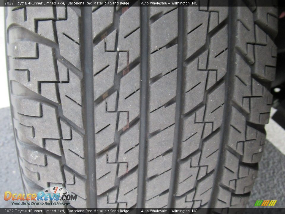 2022 Toyota 4Runner Limited 4x4 Barcelona Red Metallic / Sand Beige Photo #9